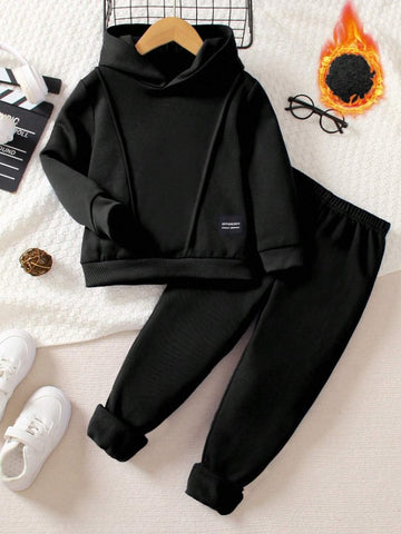 FS Black Piping Tracksuit